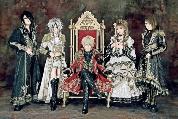 Versailles music group with all its members