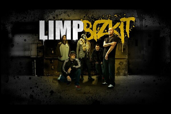 Limp bizkit photo on the background