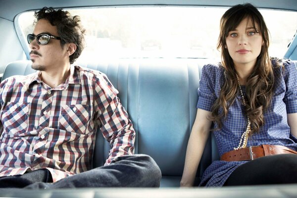 Zoe Deschanel et Matthew Ward