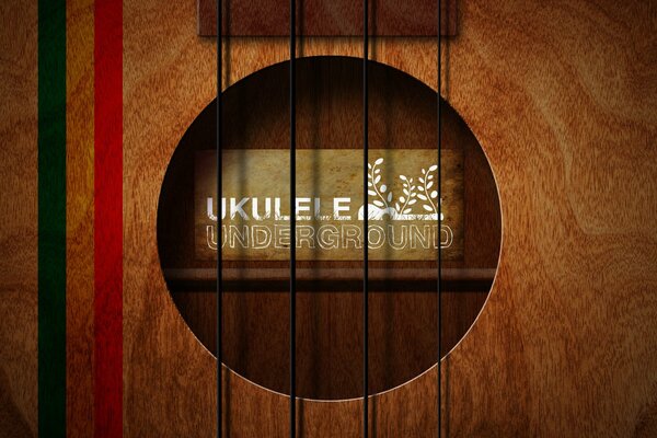 Deca ukulele zbliżenie