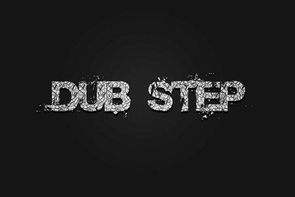 Dubstep dans le mouvement de style gris