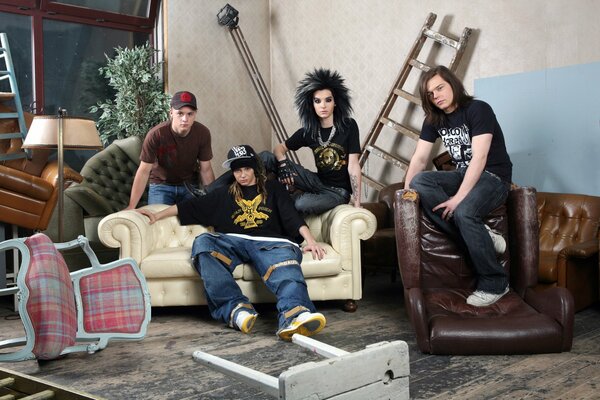 Tokio Hotel pop-rock music group