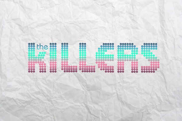 Logo insolito del gruppo musicale Killer