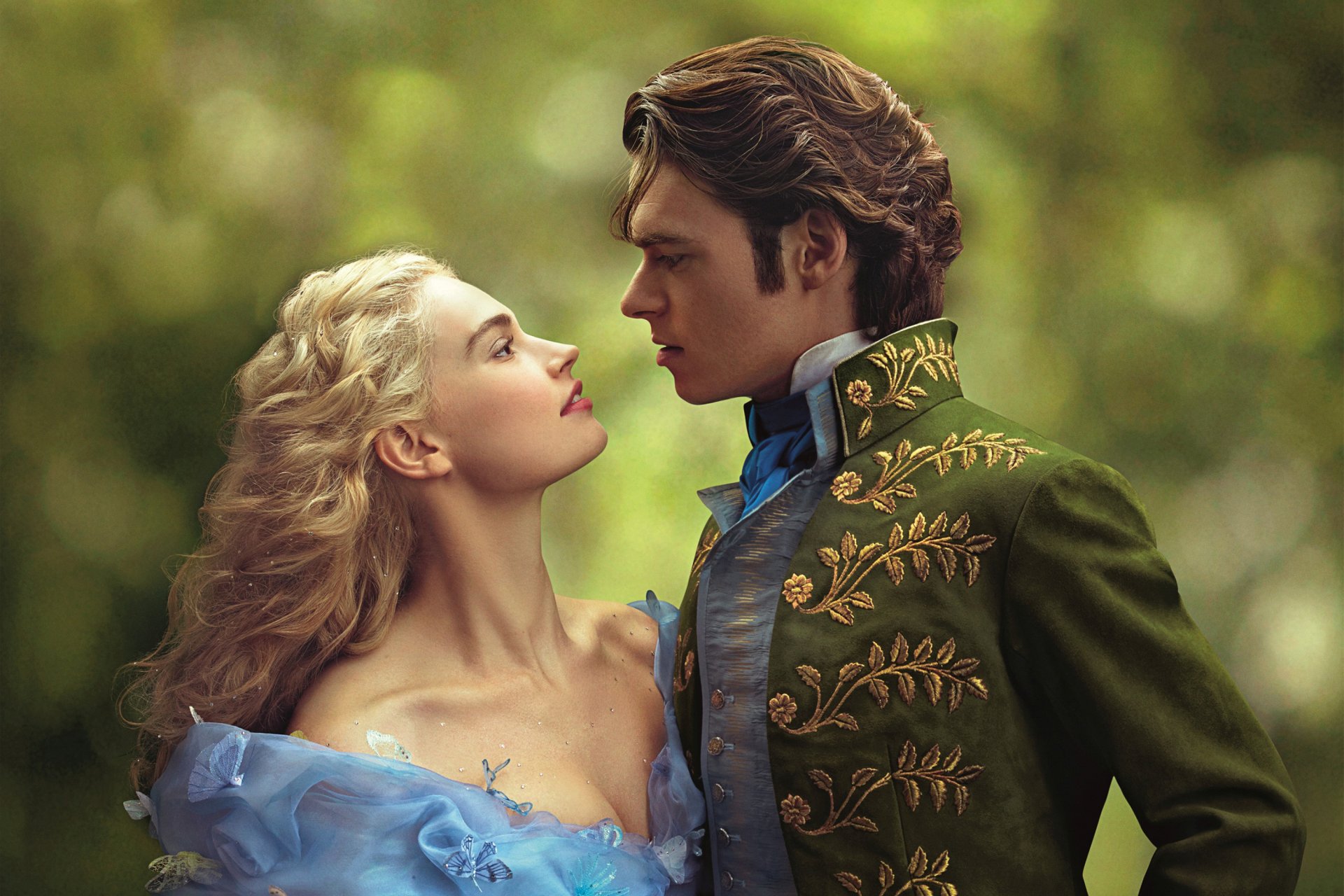 cinderella lily james blonde richard madden prince prince charming tale fantasy