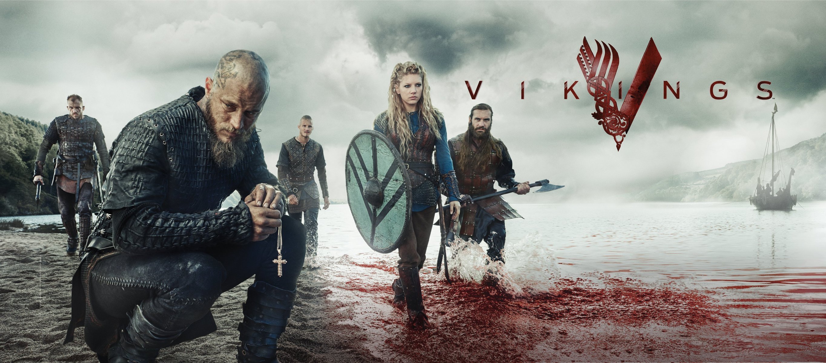 vichinghi ragnar lodbrok serie tv fimmel catherine winnick fiordo sangue personaggi croce