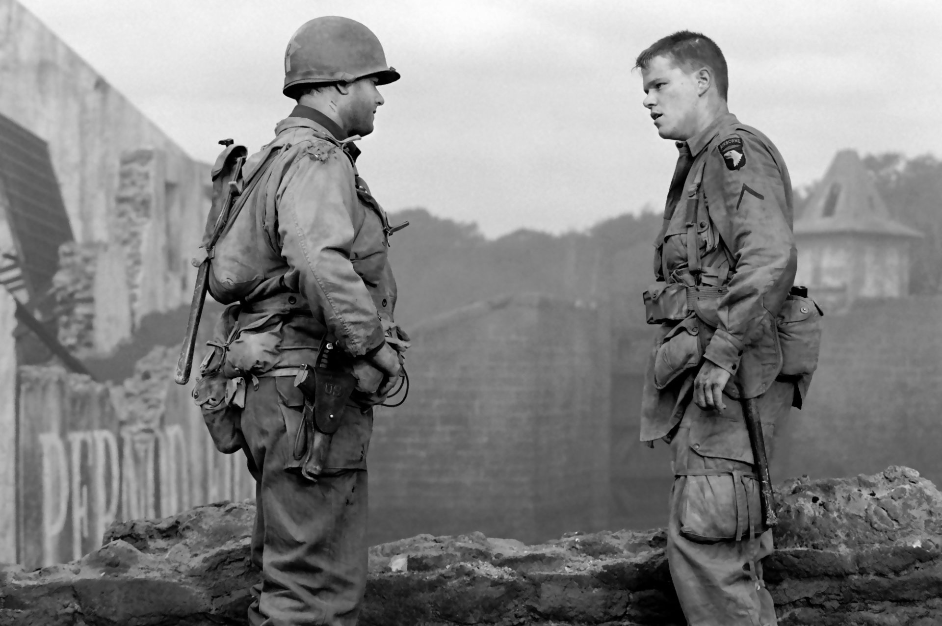 aving private ryan tom hanks matt damon war