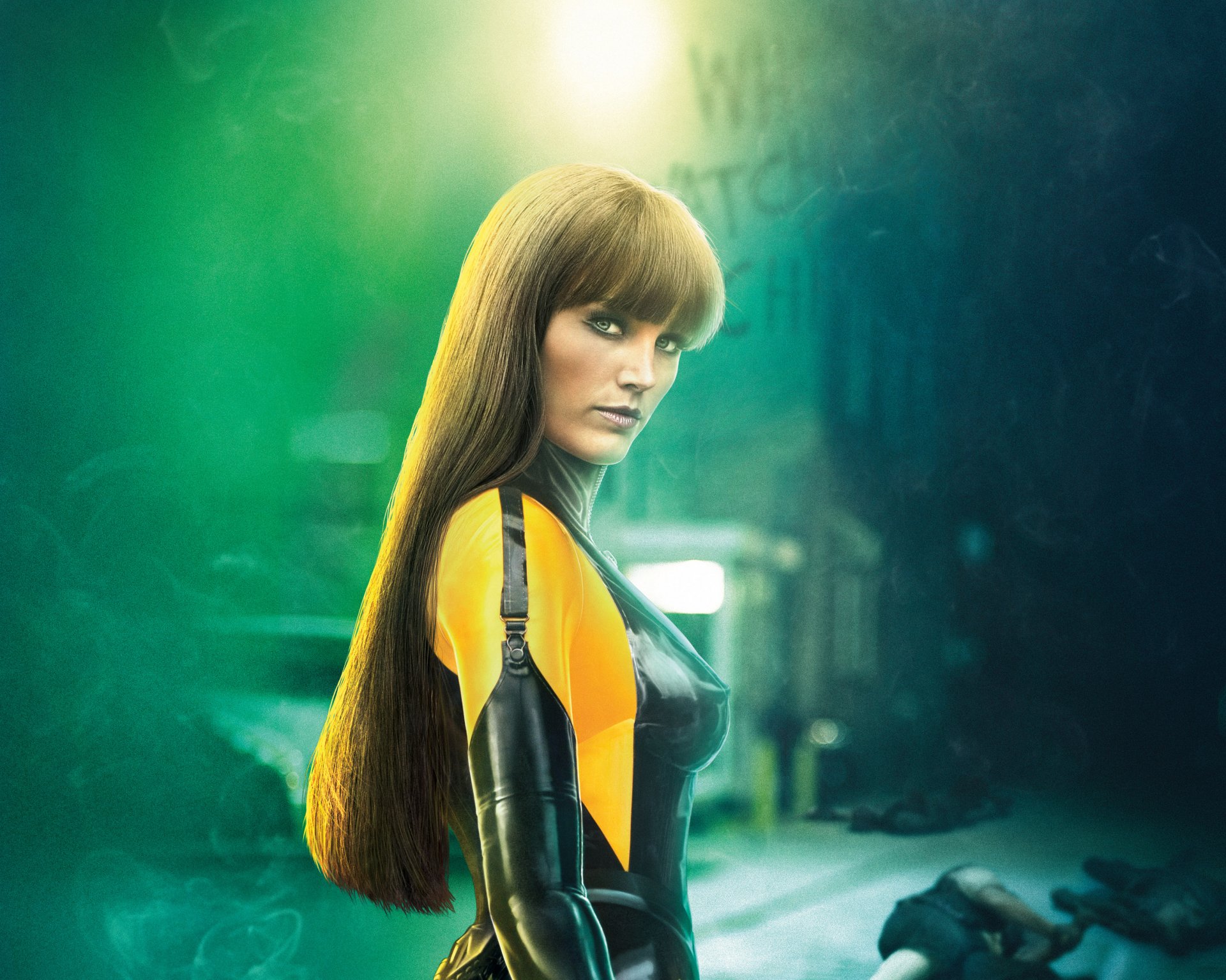 watchmen movie movie 2009 malin akerman lori jupiter silk ghost ii silk ghost 2 paramount pictures legendary photos dc comics warner bros. pictures action sci-fi super hero girl lori jupiter silk ghost