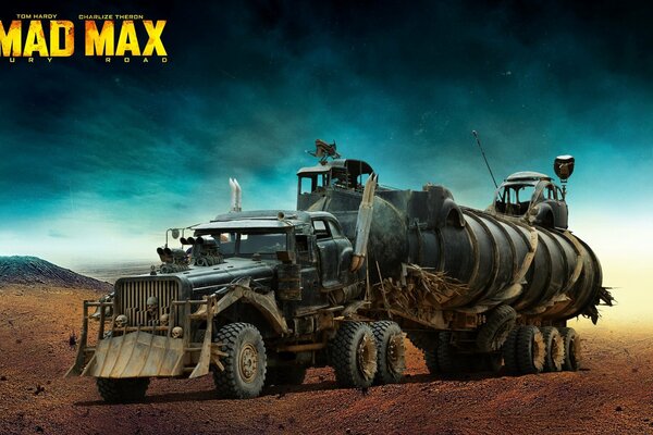 Truck in der Wüste aus dem Film Mad Max