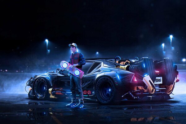 Marty McFly retour vers le futur