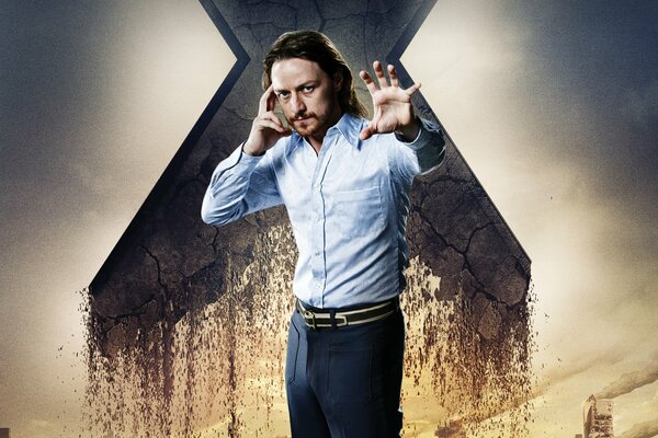 James McVoy pour le rôle du professeur dans le film X-men