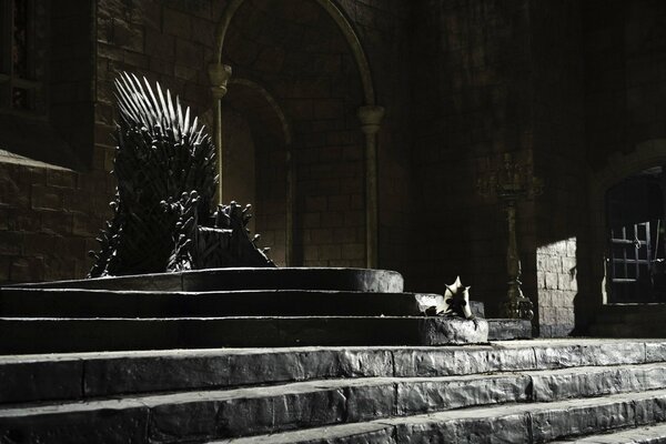 Fantasy. The Iron Throne from Game of Thrones