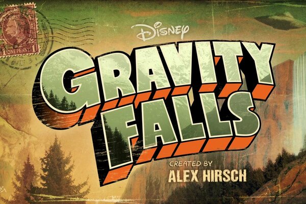 Logotipo de Gravity Falls de Disney Mabel Pine