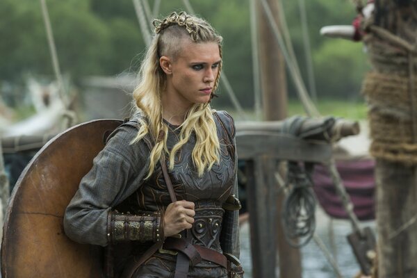 A shot from the Vikings series. Jaya Weiss