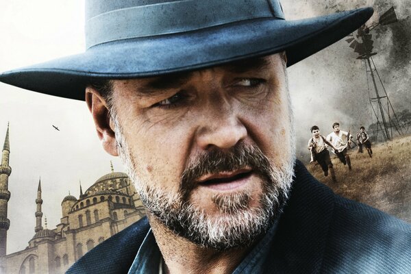 Russell Crowe. Poster zum Film Der Wassersucher