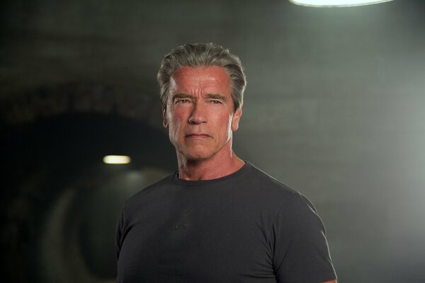 Arnold Schwarzenegger close-up from Terminator 5