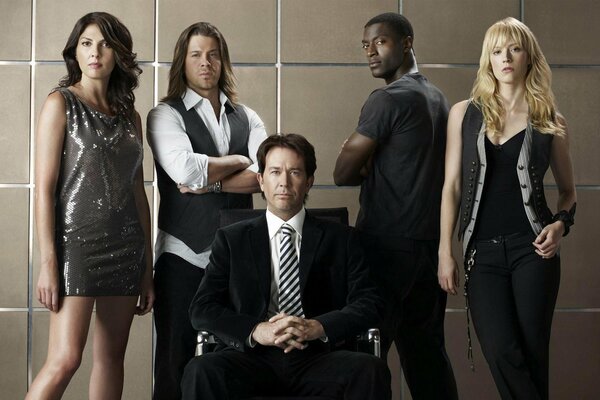 A general photo of the actors from the series Impact