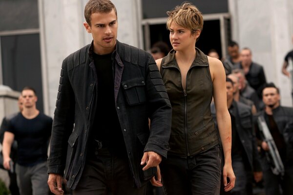 Protagonisti del film Divergent