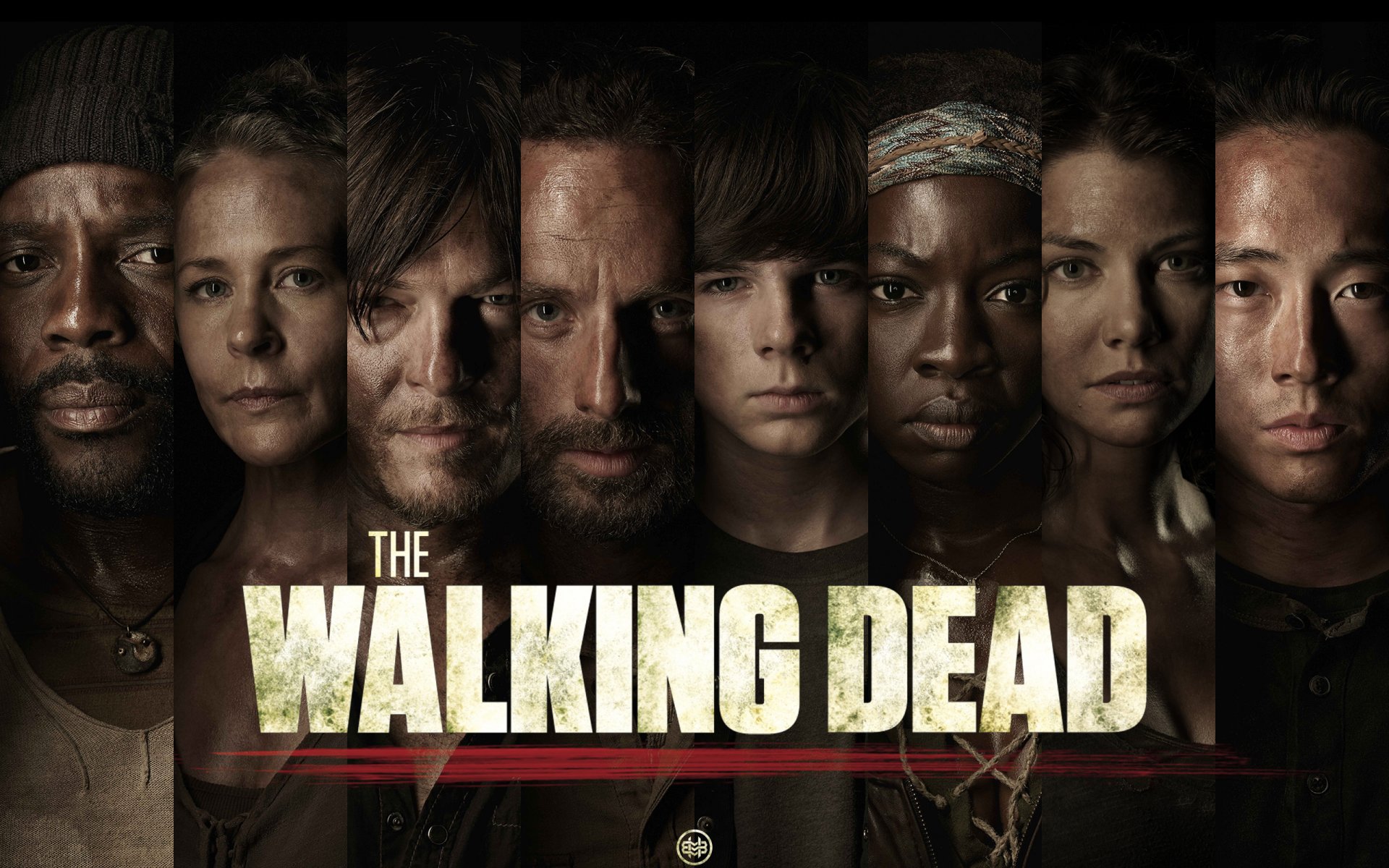 walking dead walking dead tv-serie rick carl daryl michonne glenn maggie carol tyreese tyreese