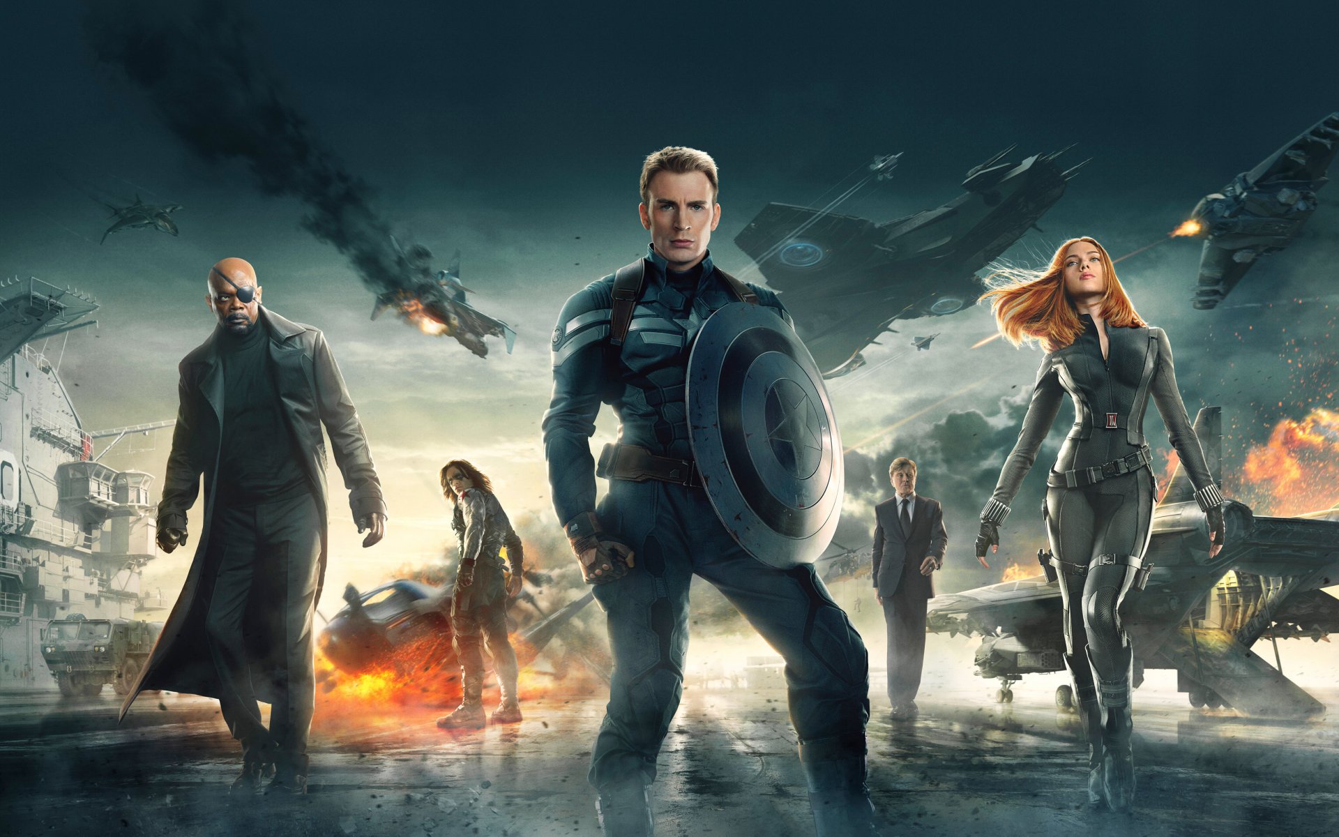 capitan america soldato d inverno marvel soldato 2014 natasha romanova chris evans scarlett johansson nick fury