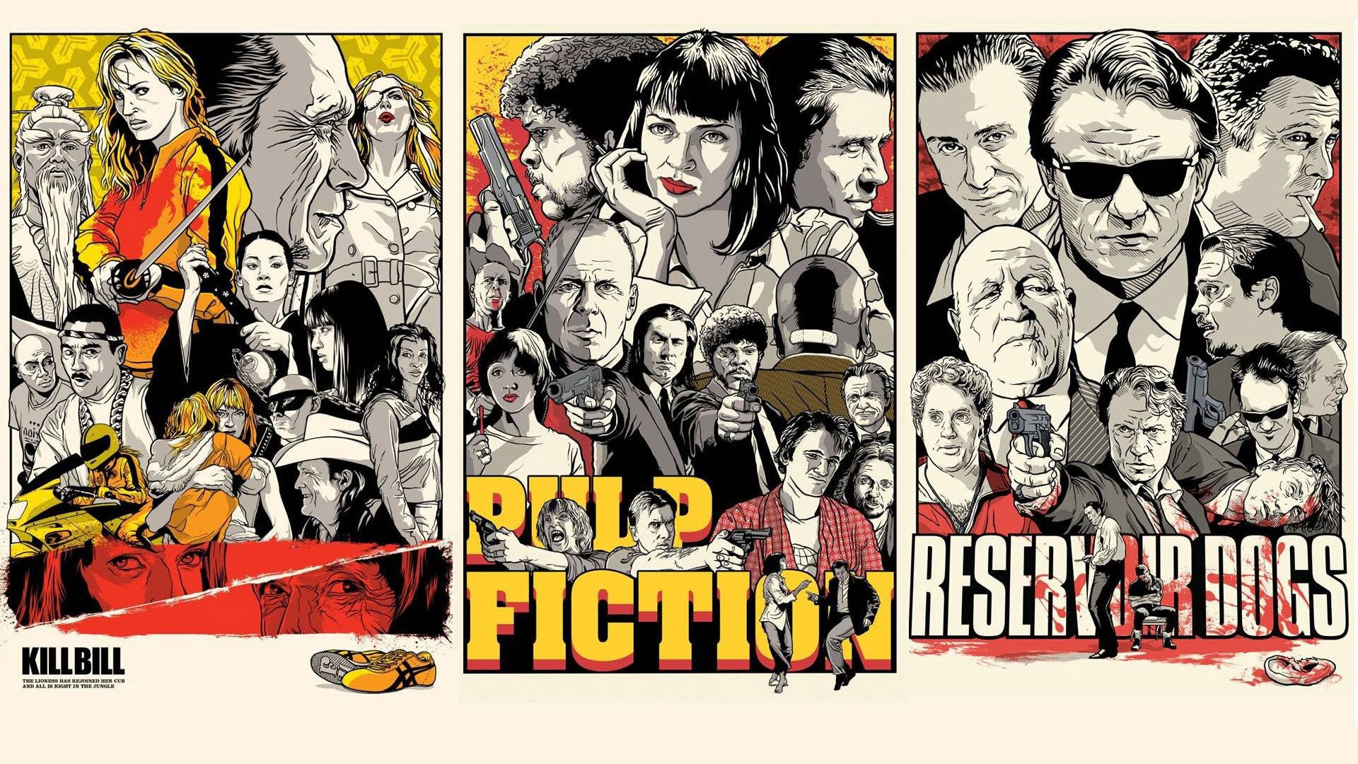 tarantino wściekłe psy wściekłe psy pulp fiction kill bill