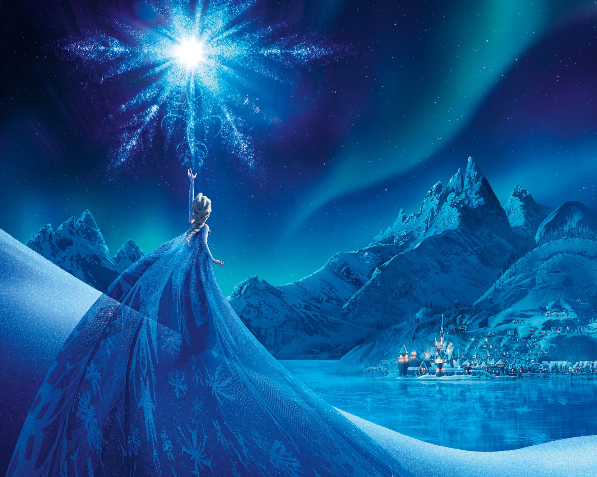 congelés animation film film 2014 année idina menzel elsa aventure comédie famille fantastique musical kristen bell anna groff kristoff walt disney pictures walt disney studio studio pircutes olaf fille blond cheveux bleu robe gel