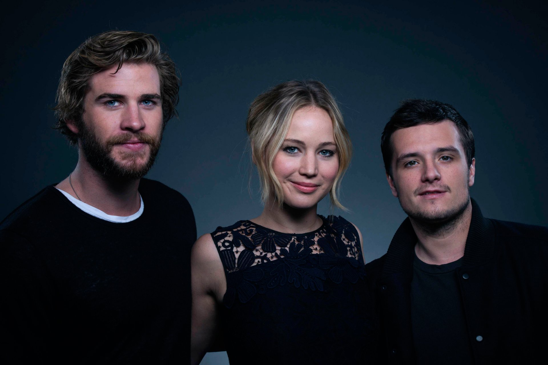 igrzyska śmierci główne role liam hemsworth jennifer lawrence josh hutcherson