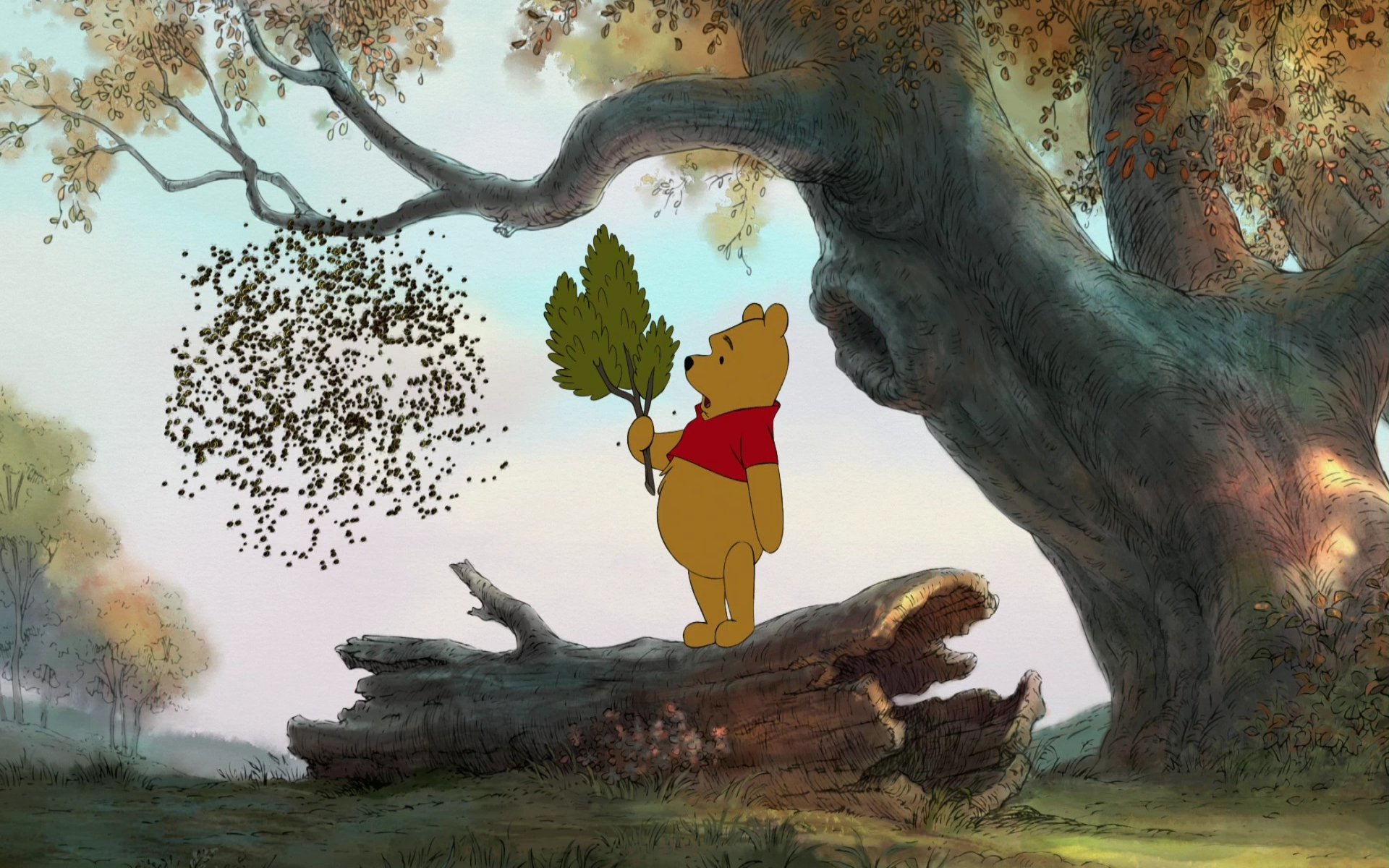 winnie l ourson ours jaune dessin animé maltfilm