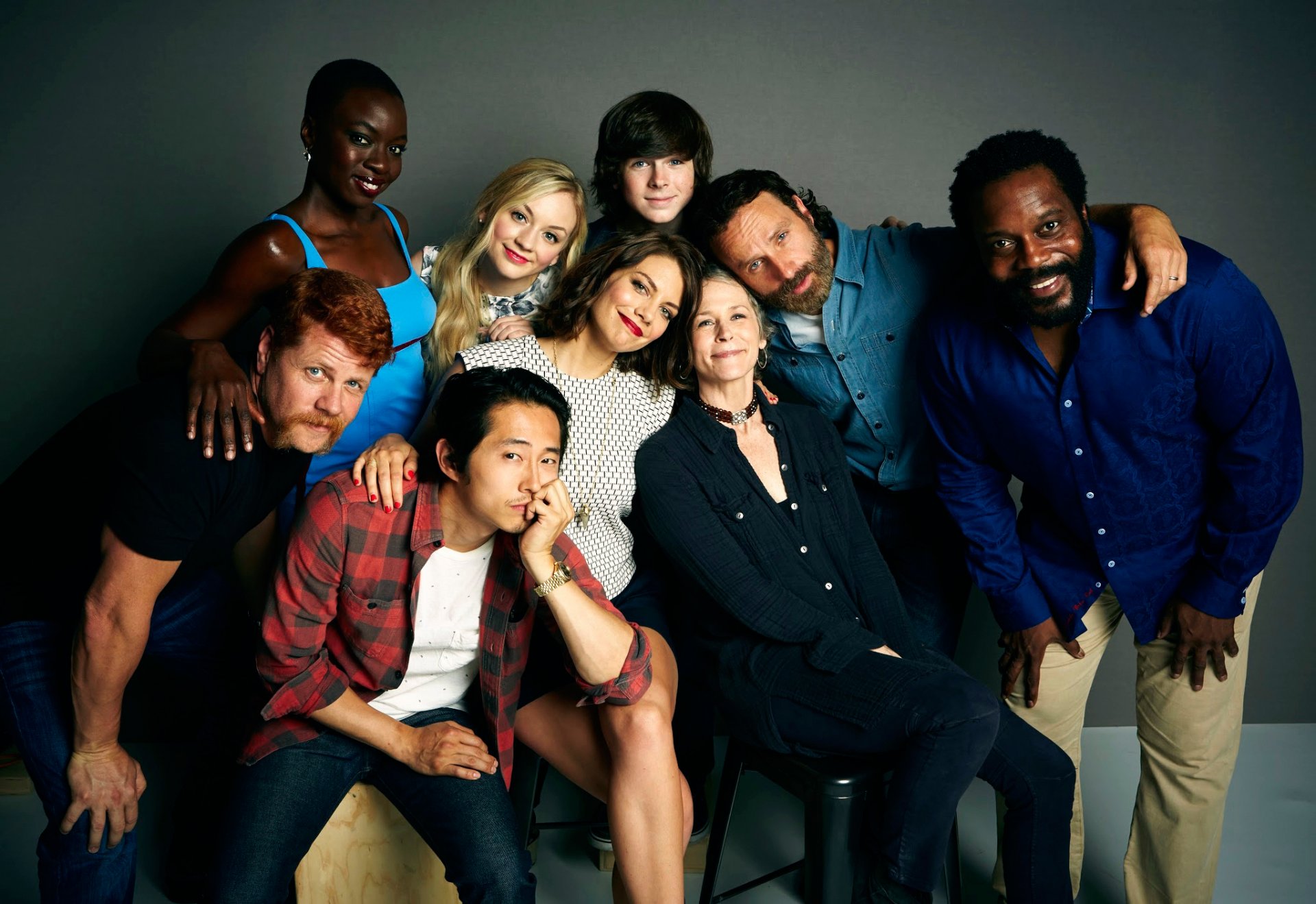 walking dead walking dead sourires acteurs