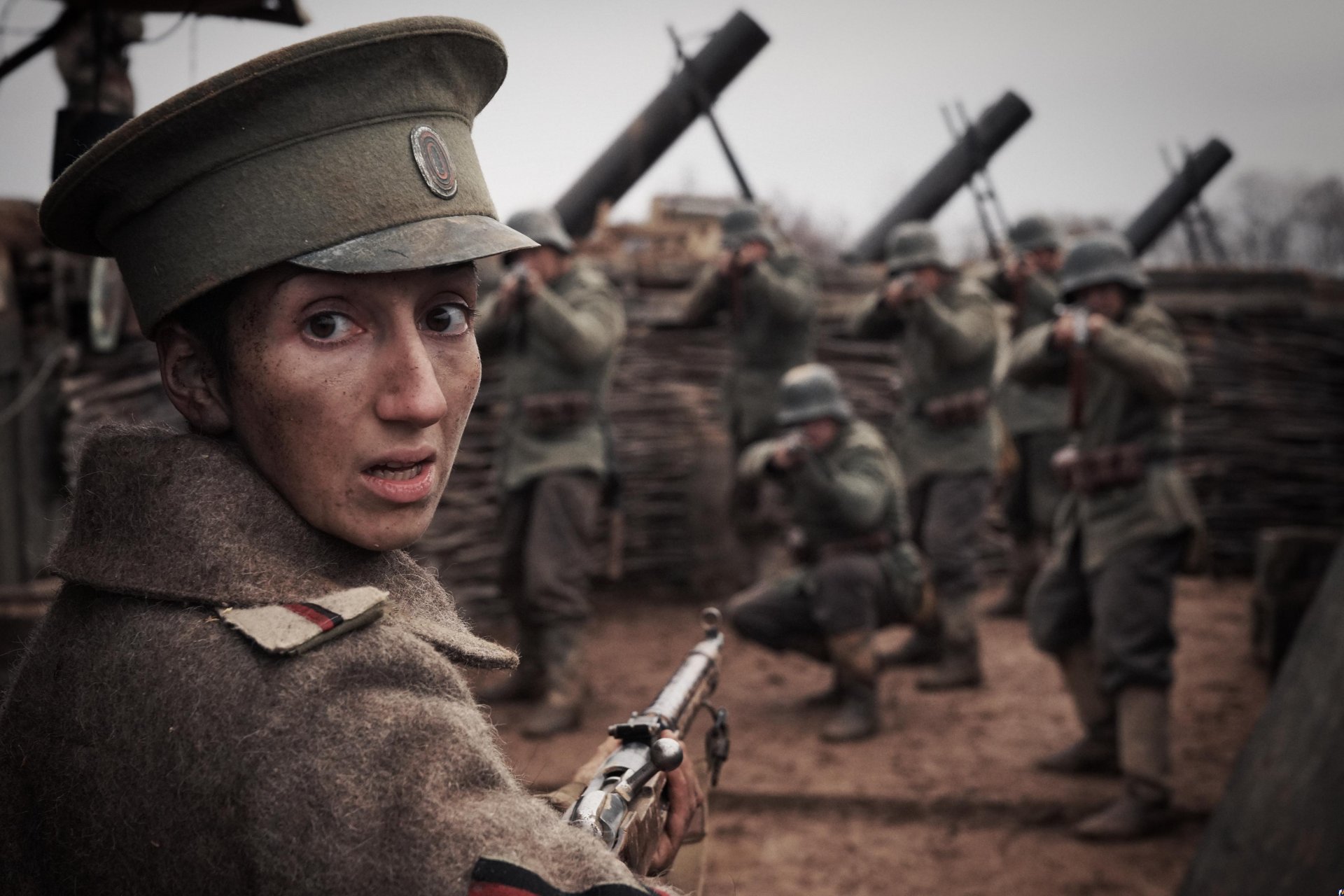 batallón primera mujer inmortal batallón de la muerte primera guerra mundial drama histórico chica soldado trinchera batalla alemanes