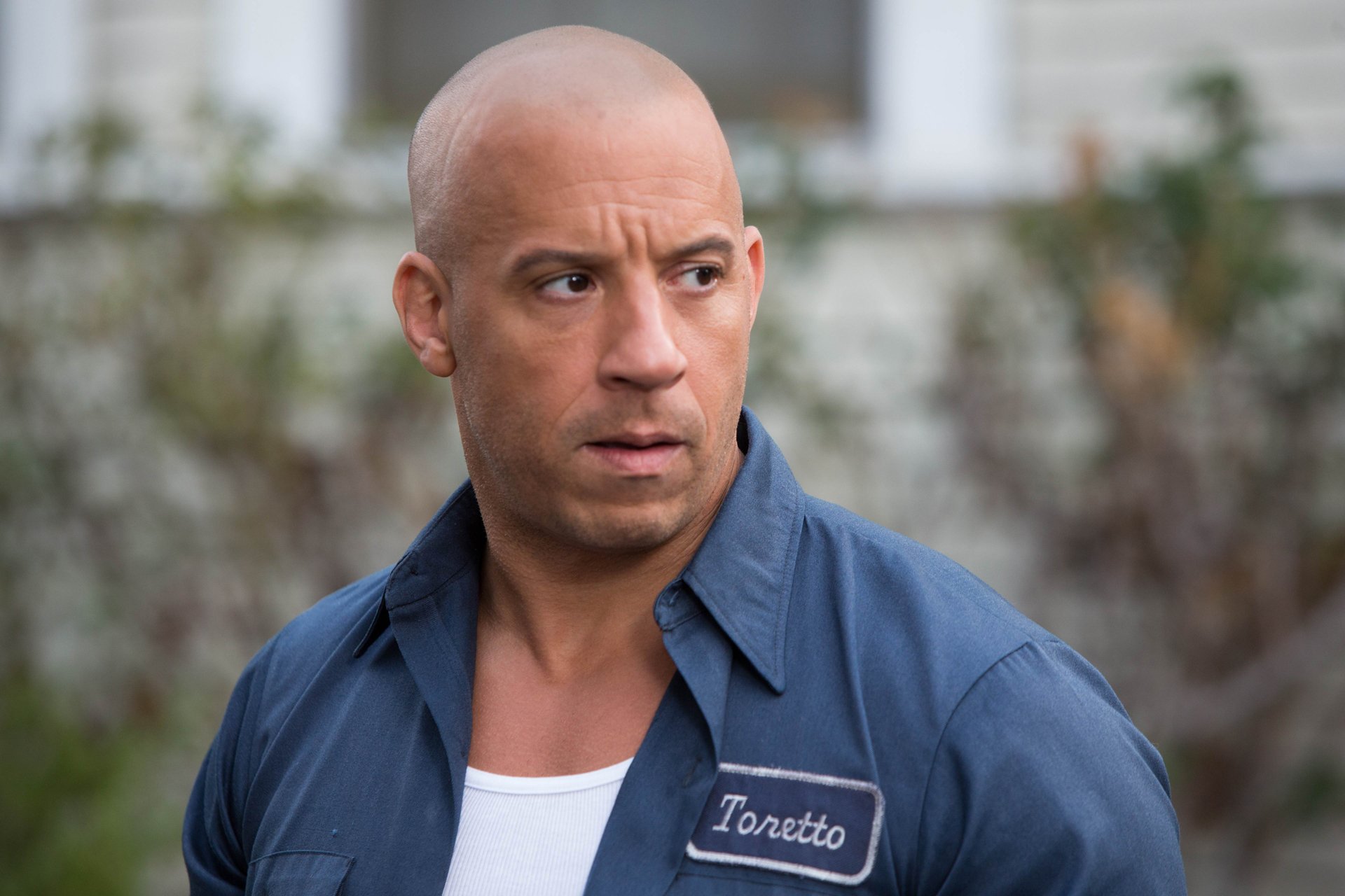 fast and furious 6 rapide et furieux 6 vin diesel dominique toretto chauve chemise