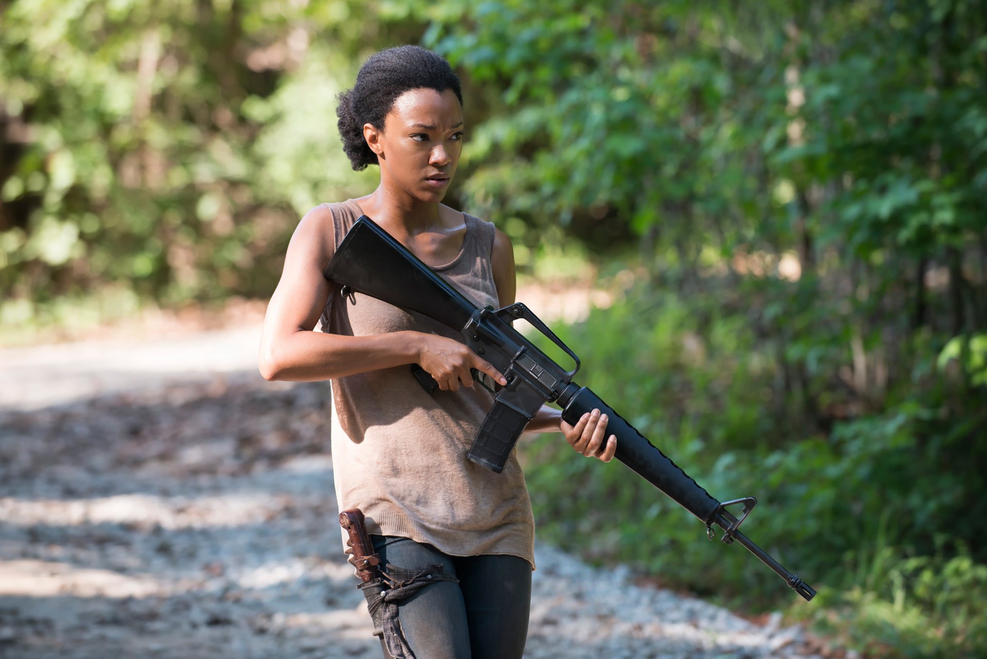 sonikua martin-green sasha the walking dead temporada 5 episodio 2