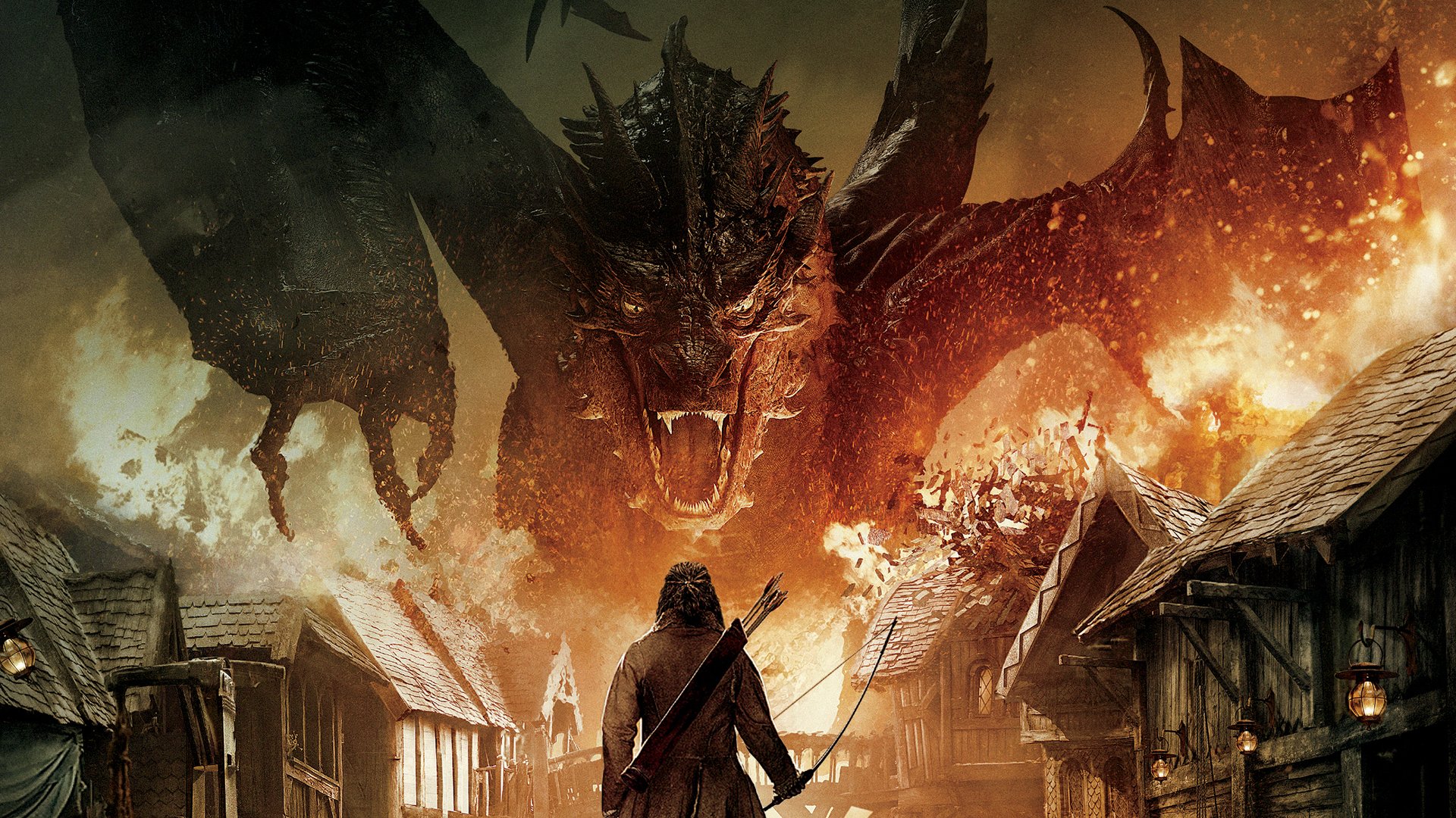 hobbit 3 the hobbit: the battle of the five armies dragon