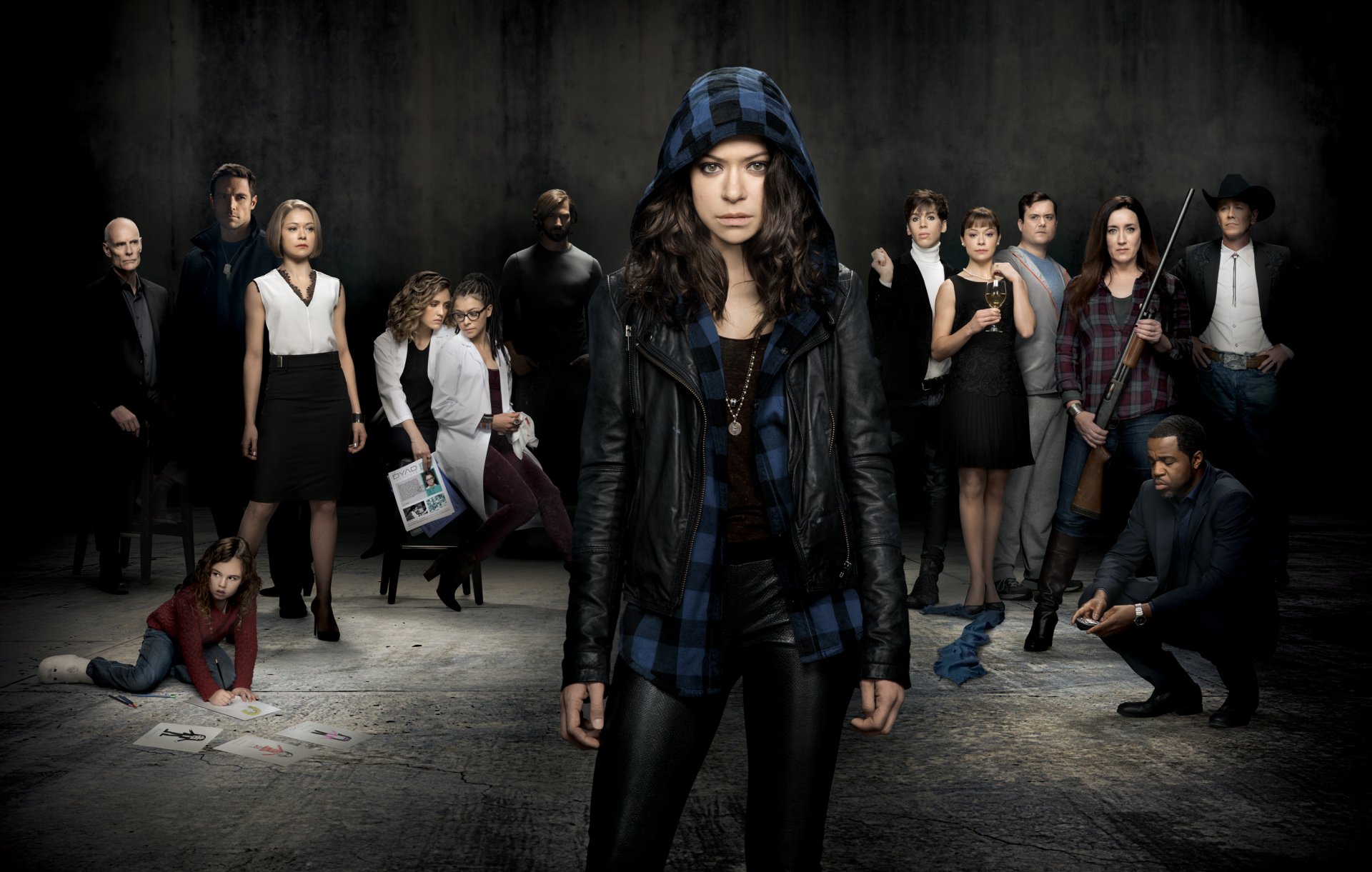 dunkles kind schwarze waise tatiana maslani tv-serie