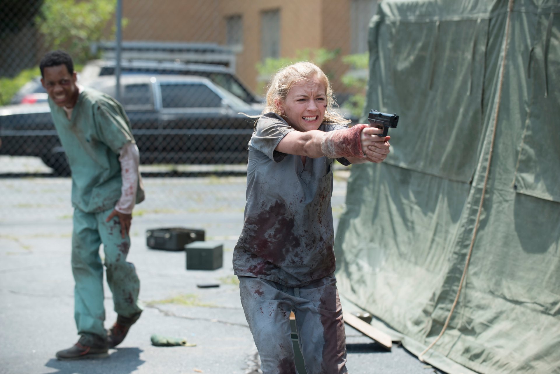 emily kinney beth green the walking dead the walking dead saison 5