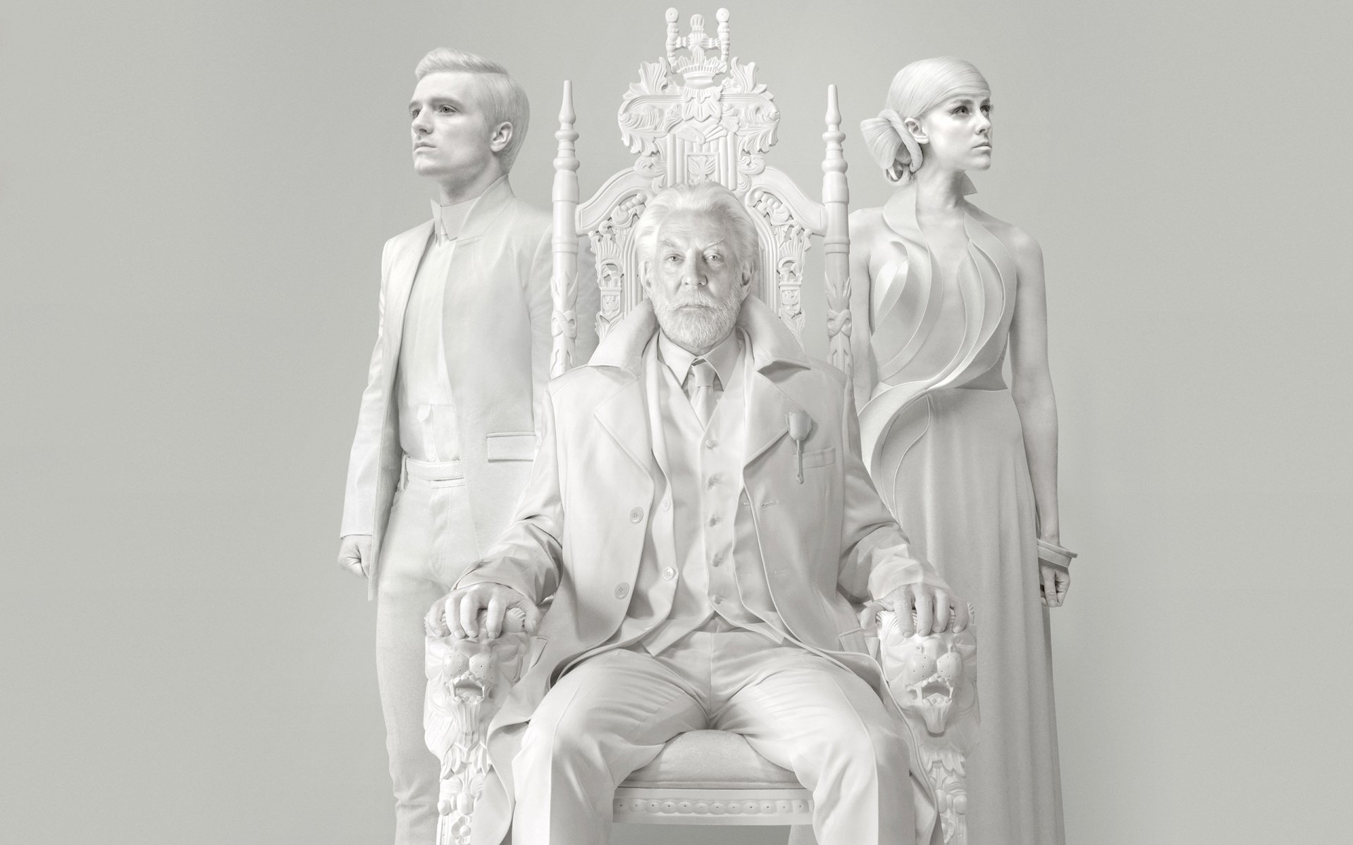 the hunger games: mockingjay the hunger game mockingjay josh hutcherson donald sutherland jena malone the hunger games jay-peresmeshnitsa the throne