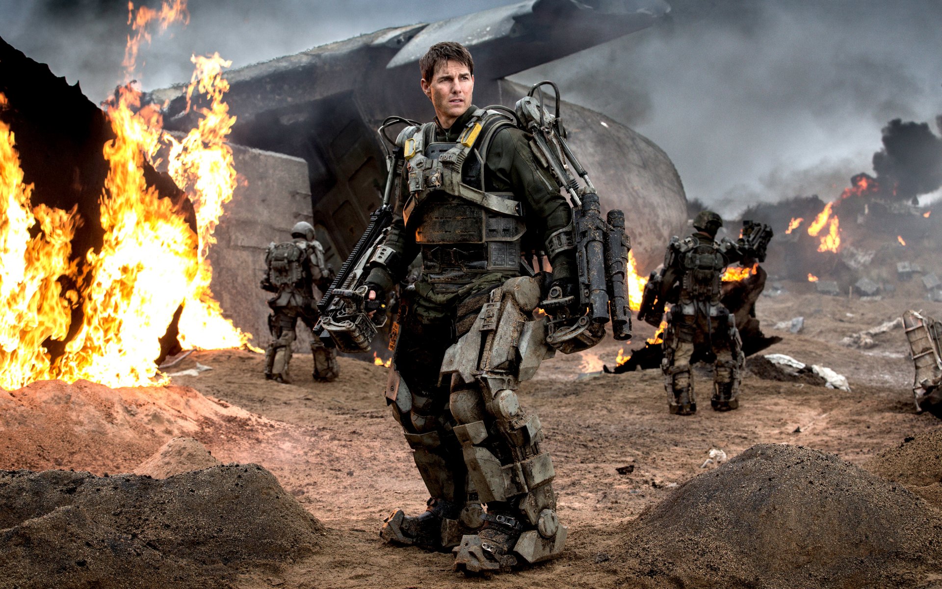 le visage du futur tom cruise photographie action aventure fantastique science-fiction