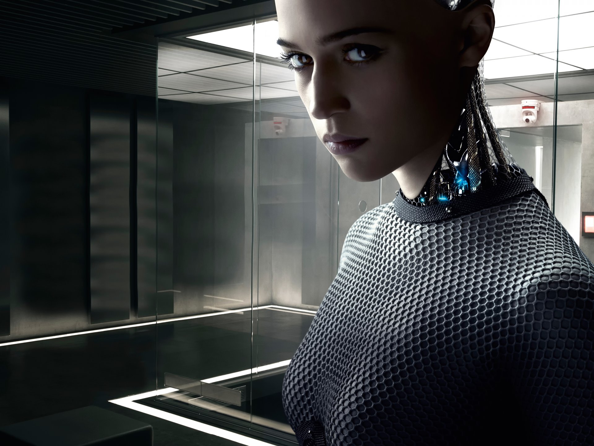 ex machina aus dem auto 2015 vikander ava fantasy thriller drama