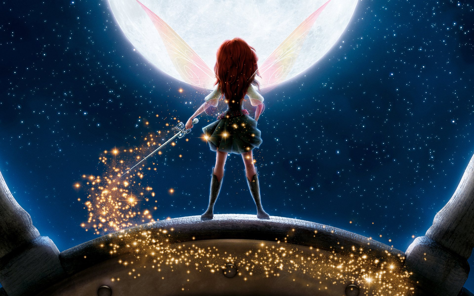 disney the pirate fairy fairy wings the sword star moon