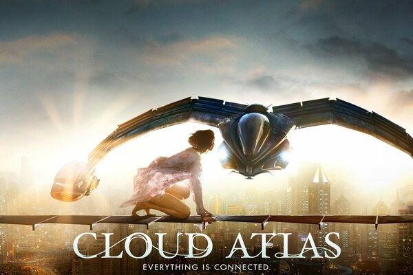 Affiche nuage Atlas avec inscription