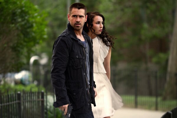 Colin Farrell in the movie One Less