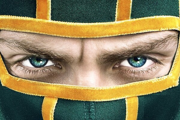 Kick-ass z filmu kick-ass w masce