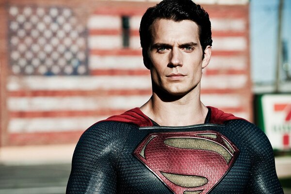 Henry Cavill dans le rôle de Superman photo portrait