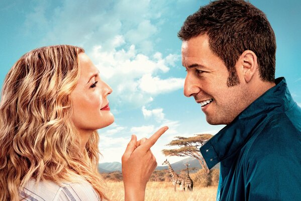 Gemischt mit Adam sandler und Drew Barrymore