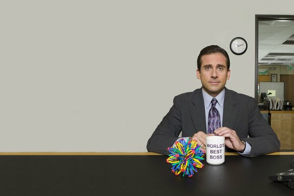 La serie tv di Steve Carell Boss, al tavolo