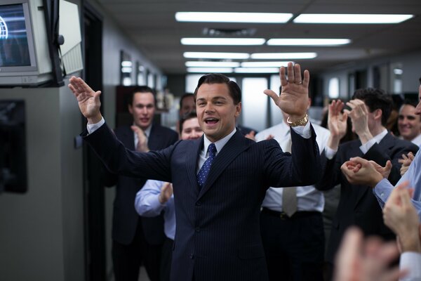 Leonardo DiCaprio im Film der Wolf von der Wall Street