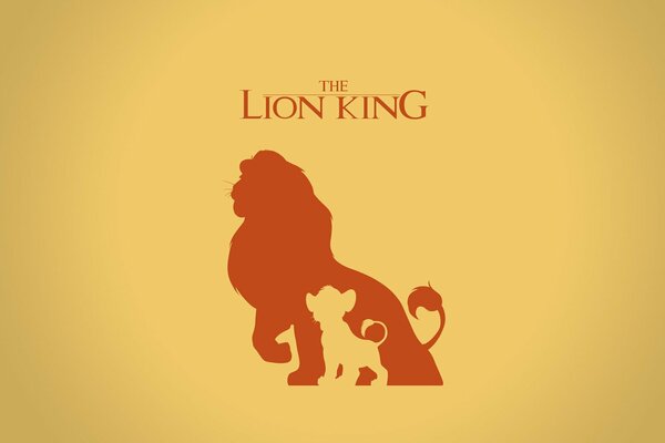 Logotipo de La caricatura de Disney el rey León 