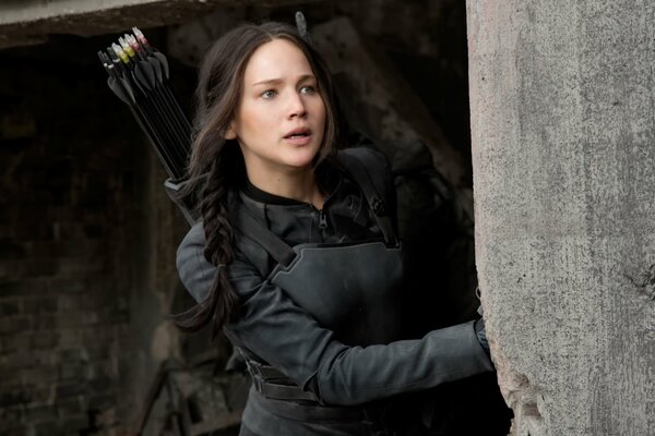 Protagonista del film Hunger Games