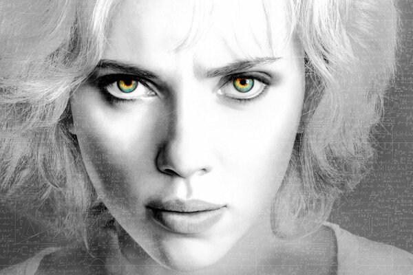 Foto di Scarlett Johansson per il film Lucy .