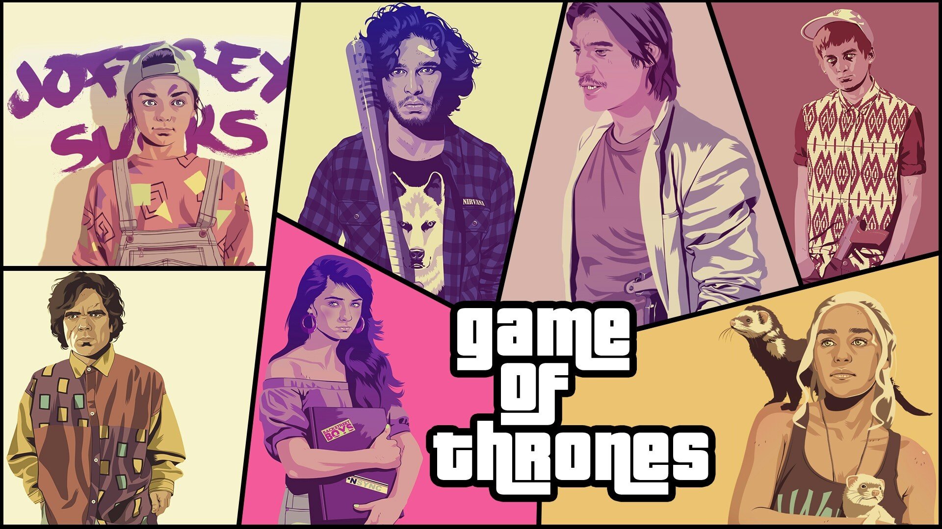 game of thrones gta parody