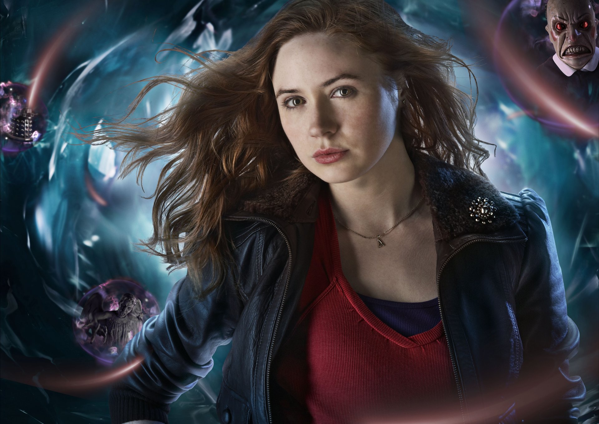 série télévisée doctor who karen gillan rousse fille